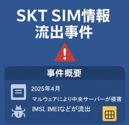 【注意喚起】　韓国SKテレコム USIMハッキング事件の概要と被害状況