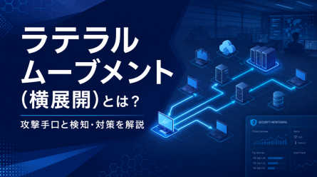 ラテラルムーブメント（横展開）とは？攻撃手口と検知・対策を解説